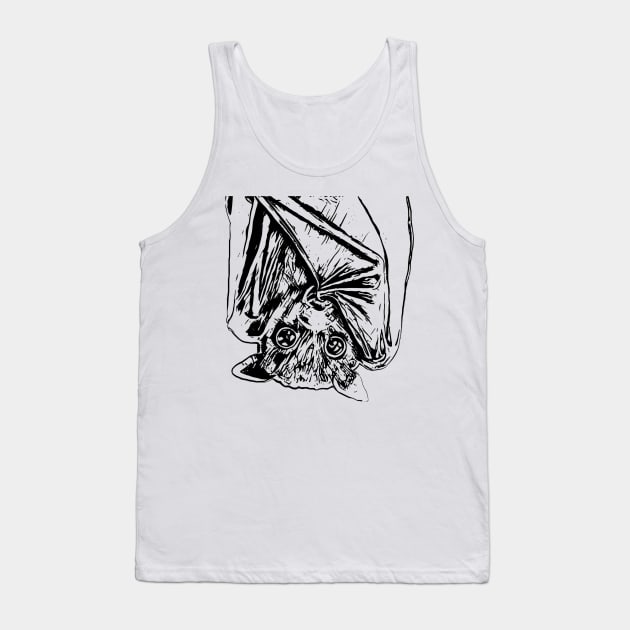 Bat Tank Top by Nimmersatt